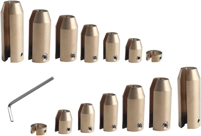 DEWHEL 14 Pack Brass Motorcycle Reusable Wheel Spoke Balance Weights Refill Kits Compatible with Super Moto,Dual sport,metric cruisers,vintage,or any other spoked wheels - Image 1